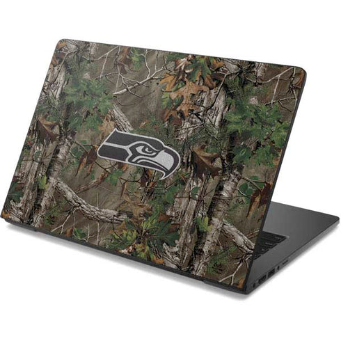 NFL Seattle Seahawks Realtree Xtra Green Camo Dell Chromebook Skin