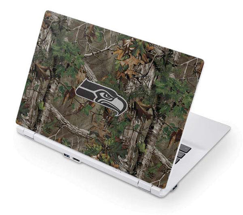NFL Seattle Seahawks Realtree Xtra Green Camo Acer Chromebook Skin