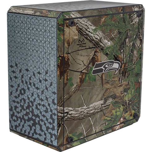 NFL Seattle Seahawks Realtree Xtra Green Camo Cooler Master MasterBox Q300L Mini Tower Skin