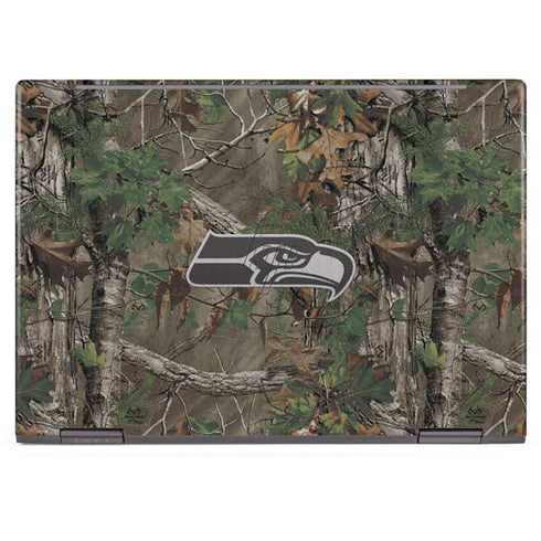 NFL Seattle Seahawks Realtree Xtra Green Camo HP Envy Skin