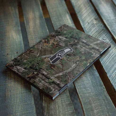 NFL Seattle Seahawks Realtree Xtra Green Camo HP Envy Skin