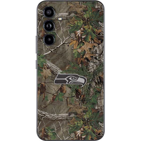 NFL Seattle Seahawks Realtree Xtra Green Camo Galaxy A54 5G Skin