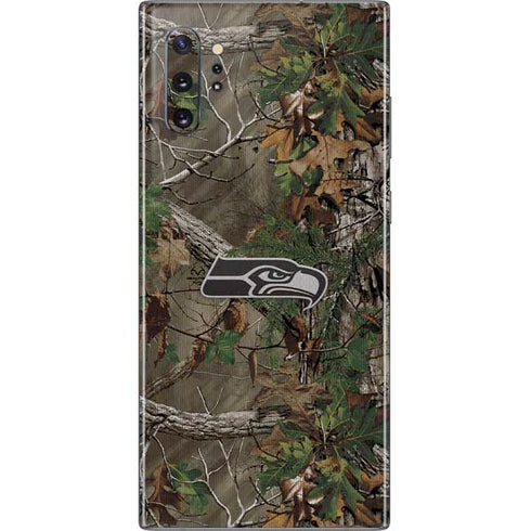 NFL Seattle Seahawks Realtree Xtra Green Camo Galaxy Note 10 Plus Skin