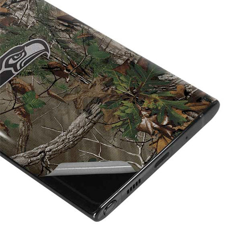 NFL Seattle Seahawks Realtree Xtra Green Camo Galaxy Note 10 Plus Skin