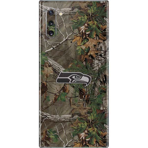 NFL Seattle Seahawks Realtree Xtra Green Camo Galaxy Note 10 Skin