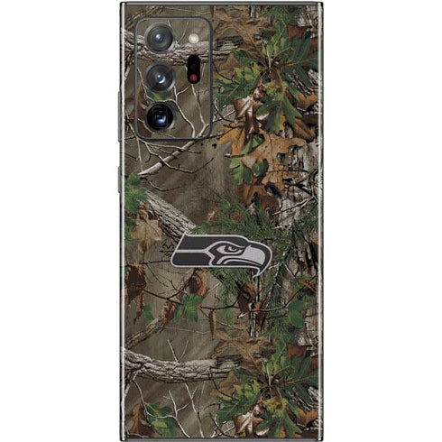 NFL Seattle Seahawks Realtree Xtra Green Camo Galaxy Note20 Ultra 5G Skin