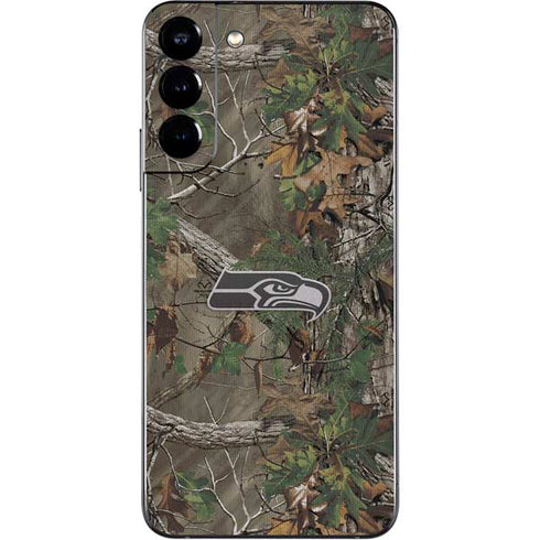 NFL Seattle Seahawks Realtree Xtra Green Camo Galaxy S22 Plus Skin