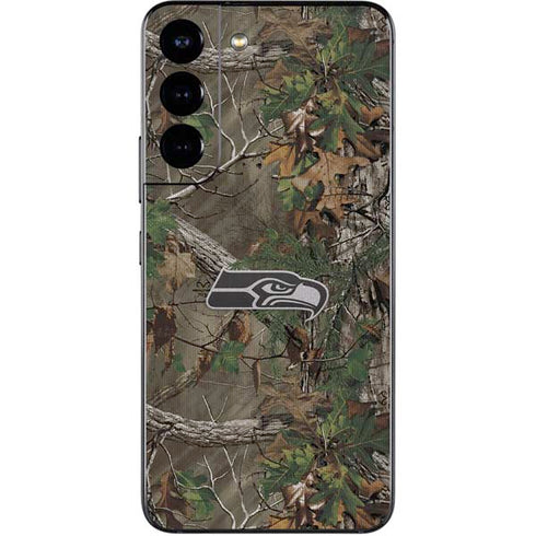 NFL Seattle Seahawks Realtree Xtra Green Camo Galaxy S22 Skin