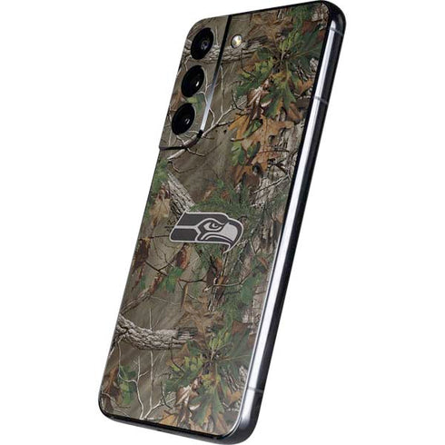NFL Seattle Seahawks Realtree Xtra Green Camo Galaxy S22 Skin