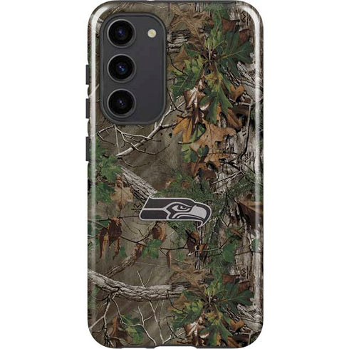 NFL Seattle Seahawks Realtree Xtra Green Camo Galaxy S23 Plus Pro Case