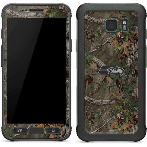 NFL Seattle Seahawks Realtree Xtra Green Camo Galaxy S7 Active Skin