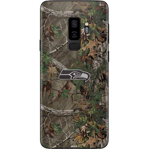 NFL Seattle Seahawks Realtree Xtra Green Camo Galaxy S9 Plus Skin