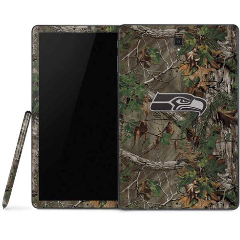 NFL Seattle Seahawks Realtree Xtra Green Camo Samsung Galaxy Tab Skin