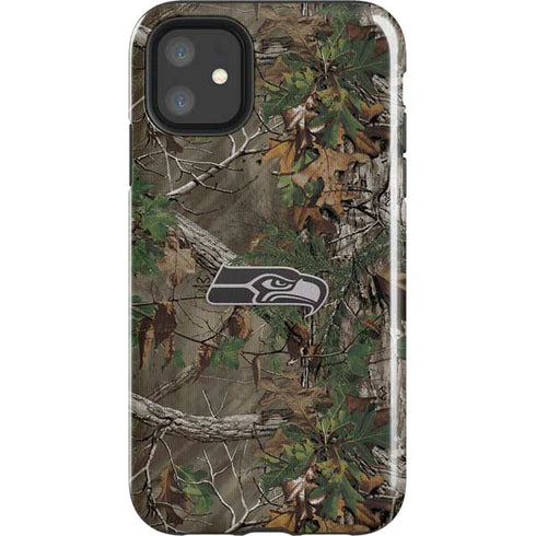 NFL Seattle Seahawks Realtree Xtra Green Camo iPhone 11 Impact Case