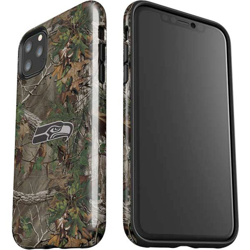 NFL Seattle Seahawks Realtree Xtra Green Camo iPhone 11 Pro Max Impact Case