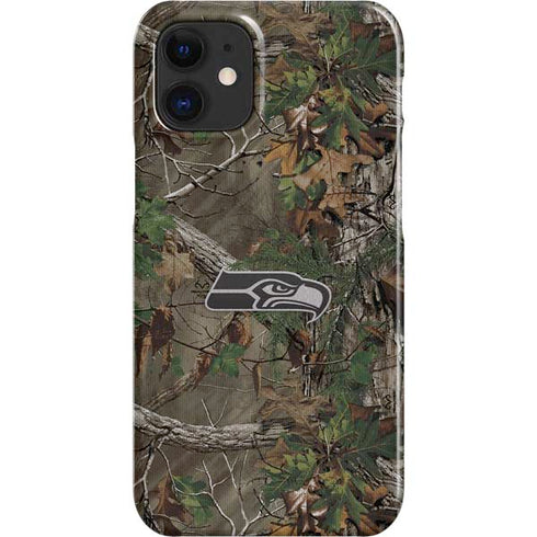 NFL Seattle Seahawks Realtree Xtra Green Camo iPhone 12 Mini Lite Case