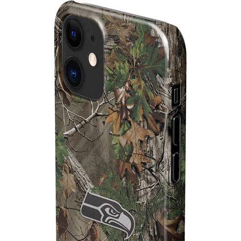 NFL Seattle Seahawks Realtree Xtra Green Camo iPhone 12 Mini Lite Case