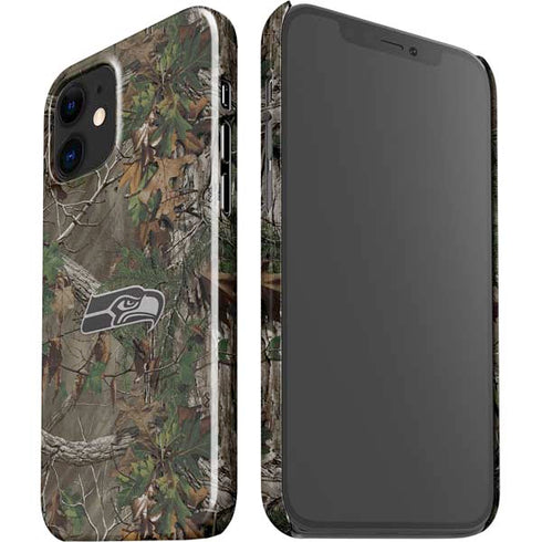 NFL Seattle Seahawks Realtree Xtra Green Camo iPhone 12 Mini Lite Case
