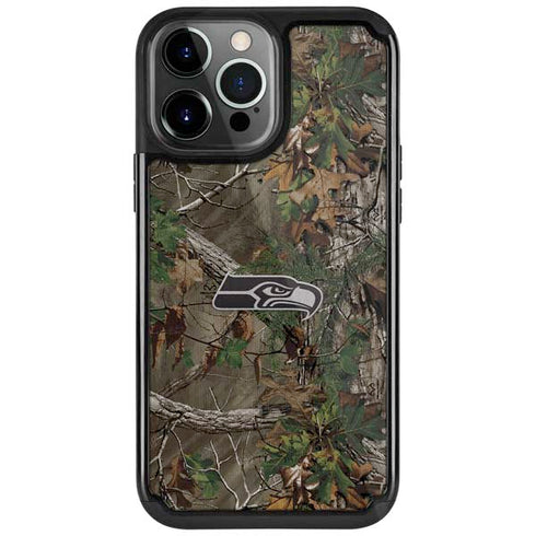 NFL Seattle Seahawks Realtree Xtra Green Camo iPhone 13 Pro Cargo Case