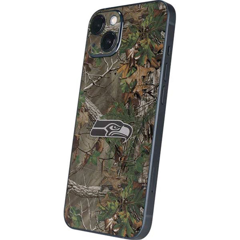 NFL Seattle Seahawks Realtree Xtra Green Camo iPhone 14 Plus Skin