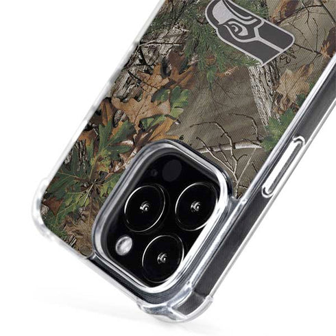 NFL Seattle Seahawks Realtree Xtra Green Camo iPhone 14 Pro Max MagSafe Case