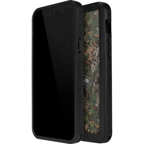 NFL Seattle Seahawks Realtree Xtra Green Camo iPhone 14 Pro Max Waterproof Case