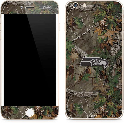 NFL Seattle Seahawks Realtree Xtra Green Camo iPhone 6/6s Plus Skin