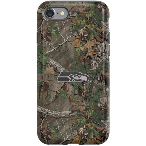 NFL Seattle Seahawks Realtree Xtra Green Camo iPhone SE (2nd & 3rd Gen) Pro Case