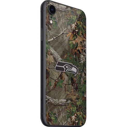 NFL Seattle Seahawks Realtree Xtra Green Camo iPhone SE (2nd & 3rd Gen) Skin