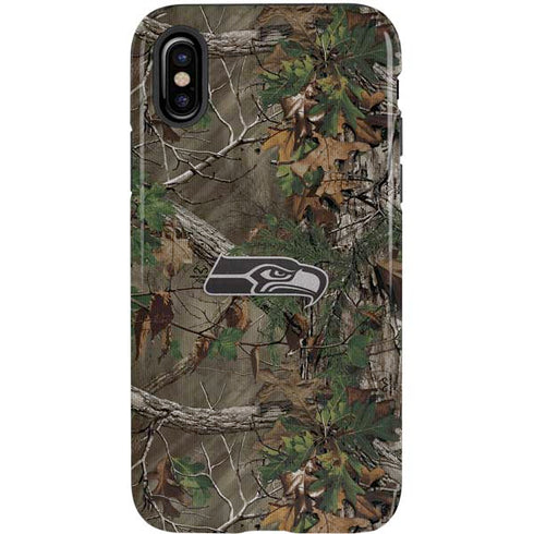 NFL Seattle Seahawks Realtree Xtra Green Camo iPhone X Pro Case
