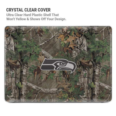 NFL Seattle Seahawks Realtree Xtra Green Camo MacBook Air 15in (2023-2025) Case plus Skin