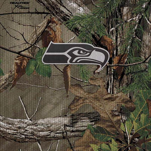 NFL Seattle Seahawks Realtree Xtra Green Camo Moto E5 Play Skin
