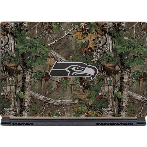 NFL Seattle Seahawks Realtree Xtra Green Camo MSI GS65 Stealth Laptop Skin