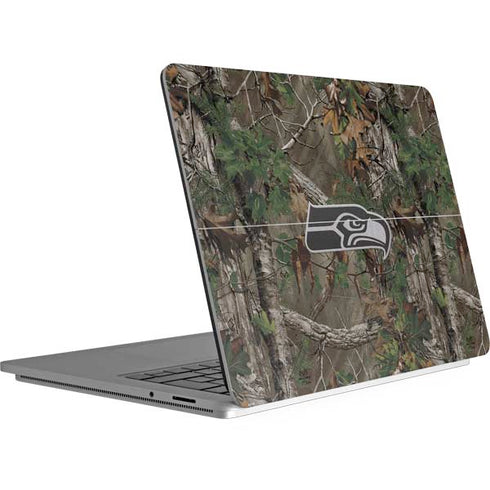 NFL Seattle Seahawks Realtree Xtra Green Camo Surface Laptop Studio Skin