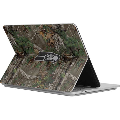 NFL Seattle Seahawks Realtree Xtra Green Camo Surface Laptop Studio Skin