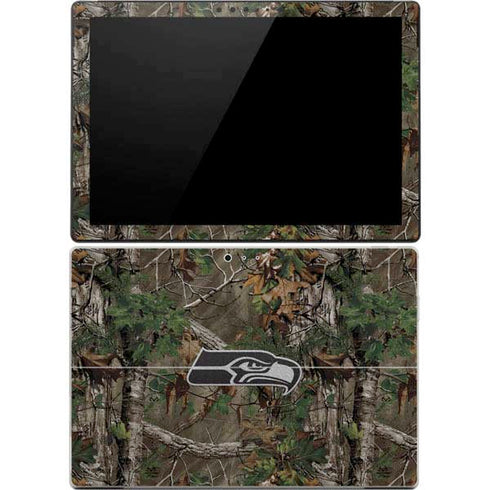 NFL Seattle Seahawks Realtree Xtra Green Camo Surface Pro 4 Skin