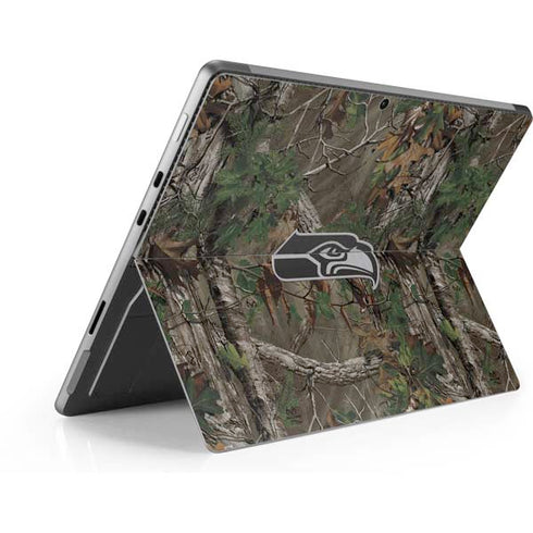 NFL Seattle Seahawks Realtree Xtra Green Camo Surface Pro 9 Skin
