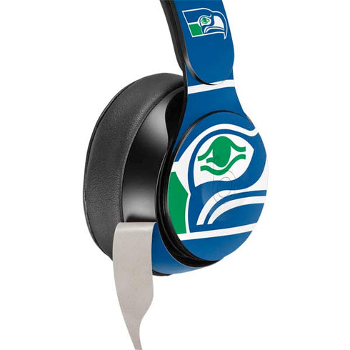 NFL Seattle Seahawks Retro Logo Beats Solo Pro Skin