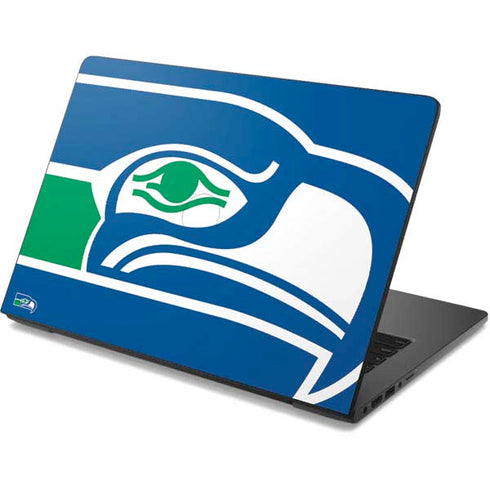 NFL Seattle Seahawks Retro Logo Dell Chromebook Skin