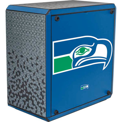 NFL Seattle Seahawks Retro Logo Cooler Master MasterBox Q300L Mini Tower Skin