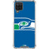 NFL Seattle Seahawks Retro Logo Galaxy A12 Clear Case