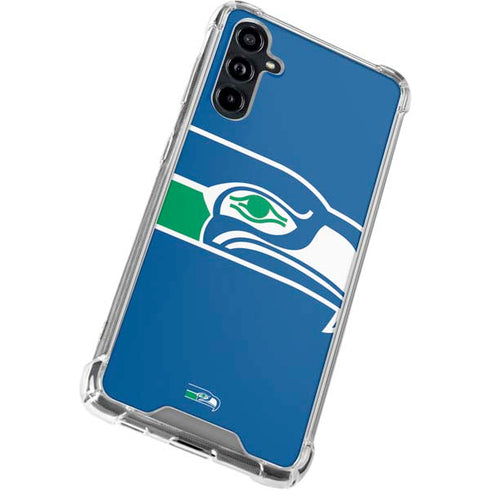 NFL Seattle Seahawks Retro Logo Galaxy A54 5G Clear Case