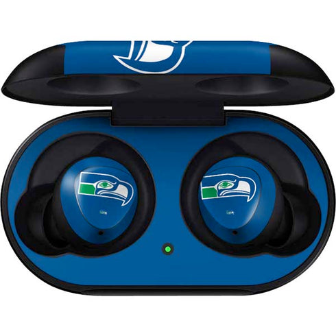 NFL Seattle Seahawks Retro Logo Galaxy Buds Skin