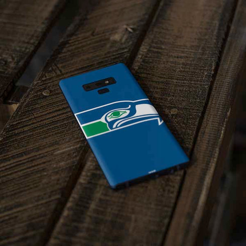 NFL Seattle Seahawks Retro Logo Galaxy Note 9 Skin