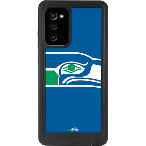 NFL Seattle Seahawks Retro Logo Galaxy Note20 5G Waterproof Case