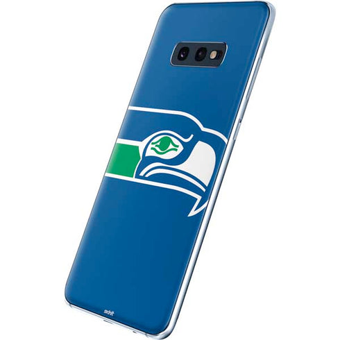 NFL Seattle Seahawks Retro Logo Galaxy S10e Skin