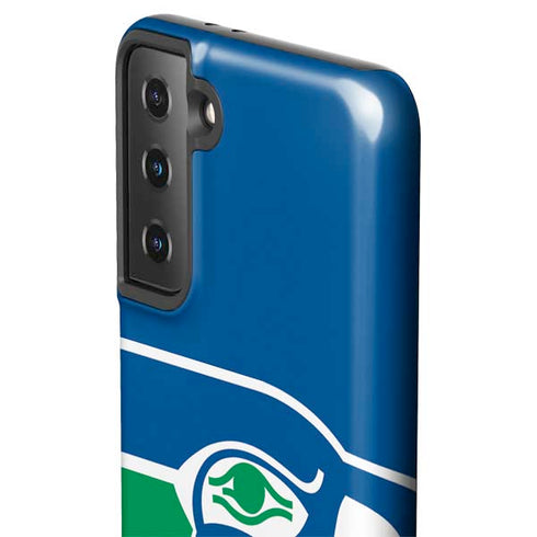 NFL Seattle Seahawks Retro Logo Galaxy S21 Plus 5G Pro Case