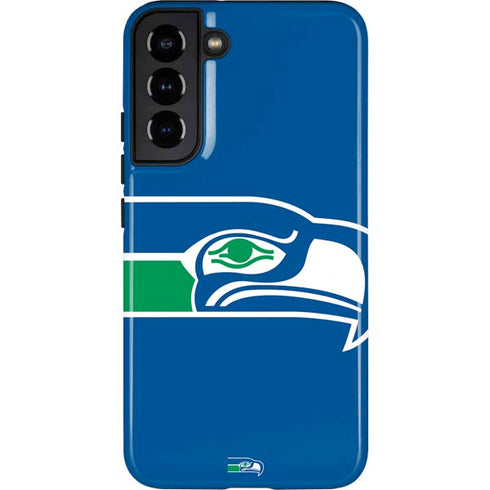 NFL Seattle Seahawks Retro Logo Galaxy S22 Plus Pro Case