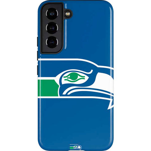 NFL Seattle Seahawks Retro Logo Galaxy S22 Pro Case