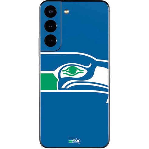 NFL Seattle Seahawks Retro Logo Galaxy S22 Skin